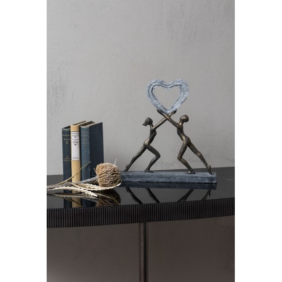 Libra Bronze Uplifting Love Sculpture