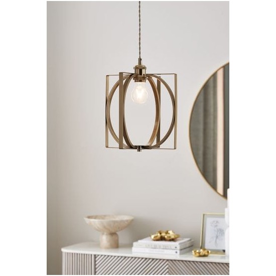 Brass Oxton Easy Fit Pendant Shade