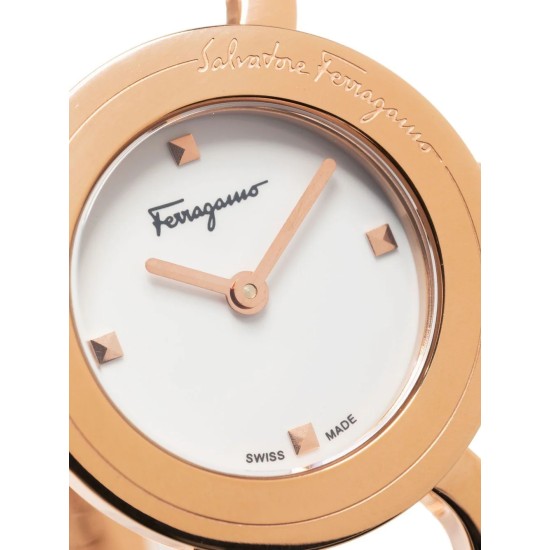 Salvatore Ferragamo Watches Orologio Double Gancini 25mm